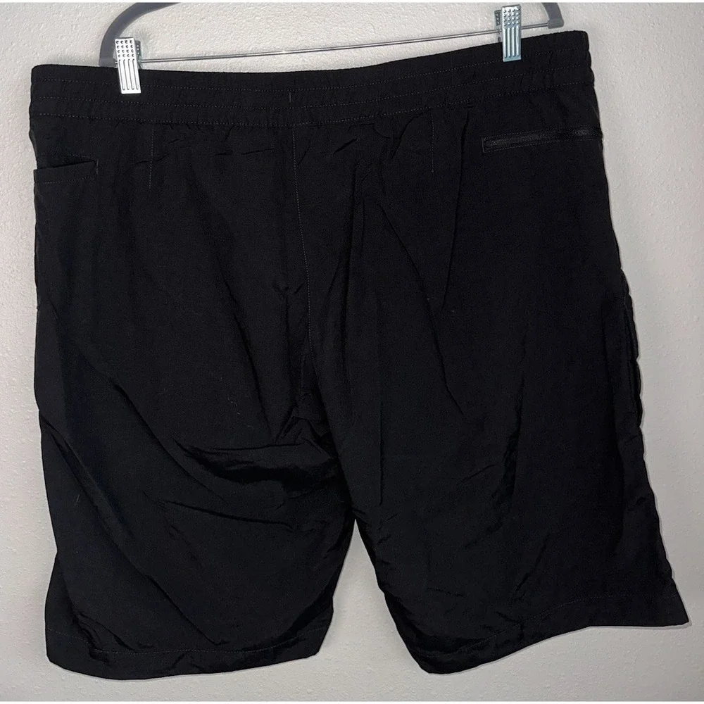 The North Face Nylon Shorts XXL‎ 2XL Black Hiking Hybrid Swim Outdoor Ripstop